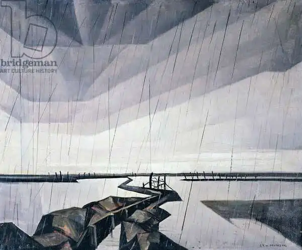 Nevinson, Christopher Richard Wynne: Tranchée inondée sur le yser