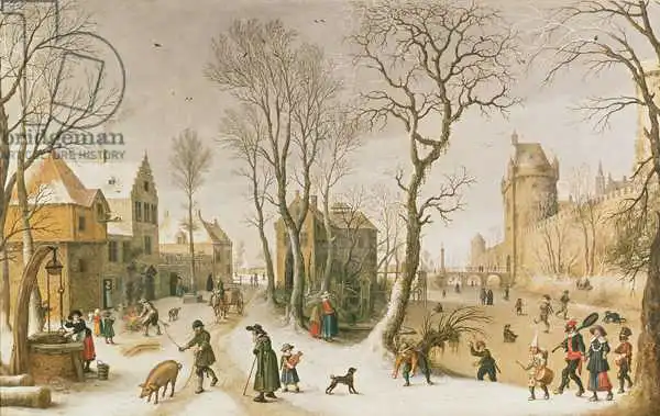 Vrancx, Sebastian: The Four Seasons: Winter