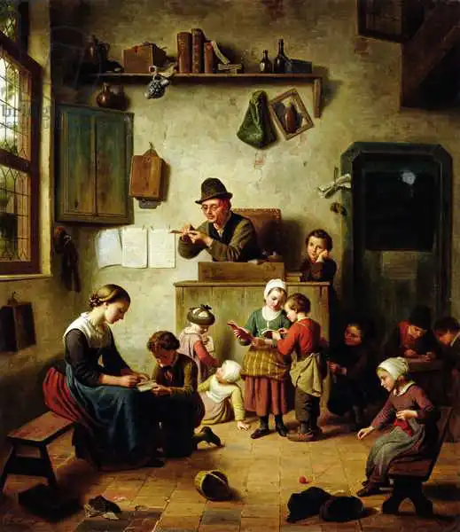 German school (19th century): À l