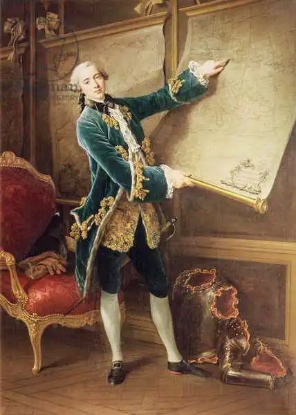 Drouais, François-Hubert: The Comte de Vaudreuil