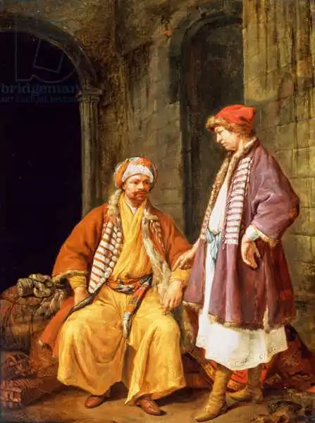 Toorenvliet, Jacob: Two Merchants Conversing