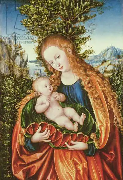 Cranach, Lucas: Virgin and Child