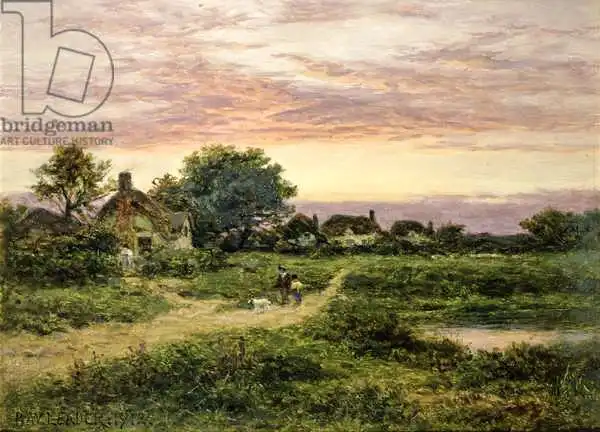 Leader, Benjamin Williams: Worcestershire Cottages