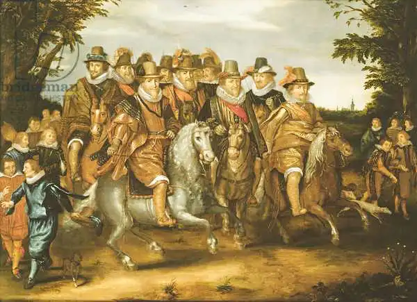 Venne, Adriaen: The Princes of Orange