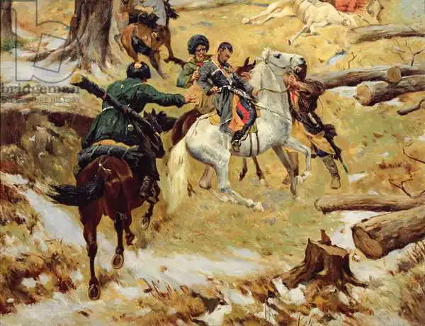Roubaud, Franz: The Death of Major General Sleptsov in Chechnya