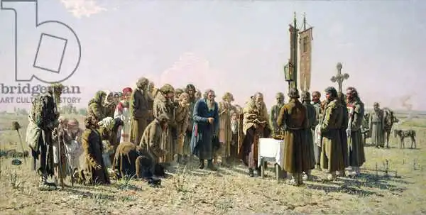 Mjasoedov, Grigori Grigorievich: Prayer During the Drought