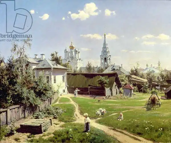 Polenov, Vasilij Dmitrievich: Small Yard in Moscow