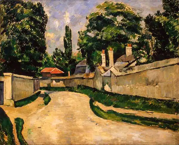 Cézanne, Paul: Houses Along a Road