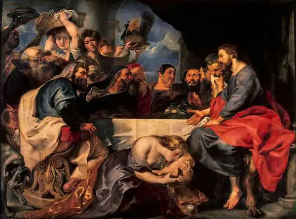 Rubens, Peter Paul: Feast in the house of Simon the Pharisee