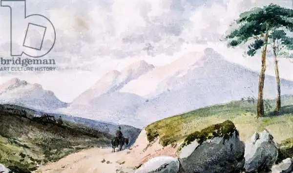 Ruskin, John: Paysage montagneux