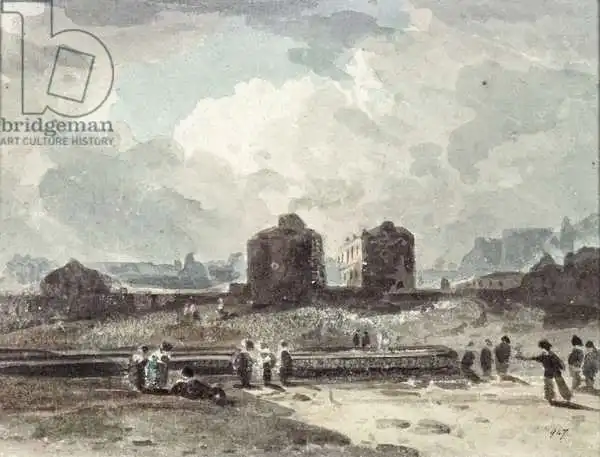 Varley, John: Coast Scene