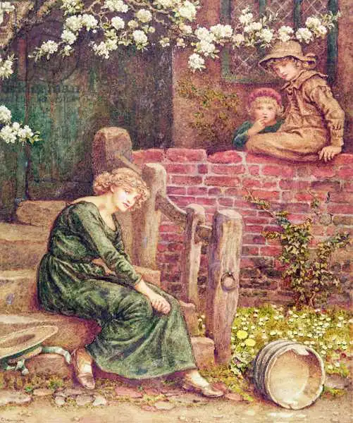 Greenaway, Kate: The Fable of the Girl and her Milk Pail