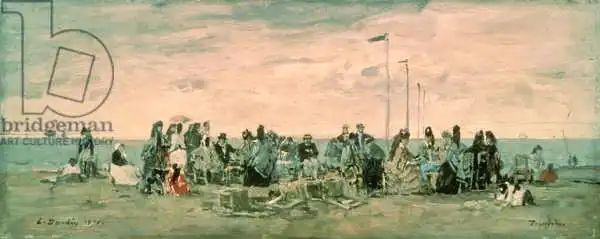 Boudin, Eugene Louis: Beach