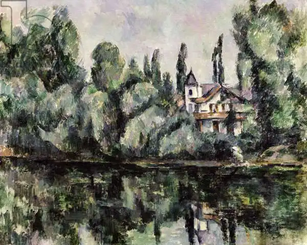 Cézanne, Paul: Les rives de la marne