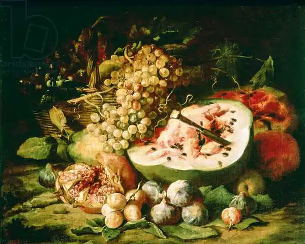 Snyders or Snijders, Frans: Still Life of Fruit on a Ledge