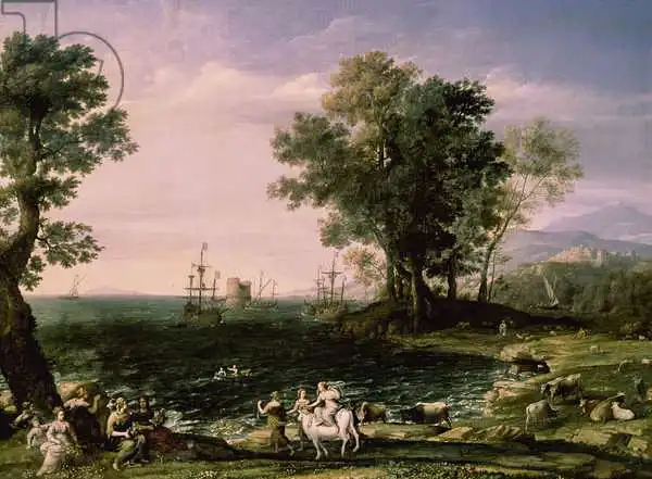 Lorrain, Claude: The Rape of Europa