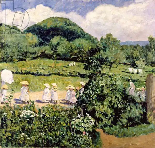 Ferenczy, Karoly: Picnic in May, Summer Day