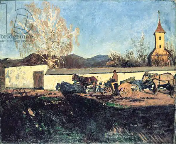 Ferenczy, Karoly: Soirée en mars