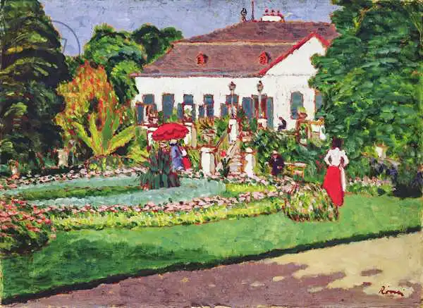 Rippl-Ronai, Jozsef: Manor House in Kertvelyes