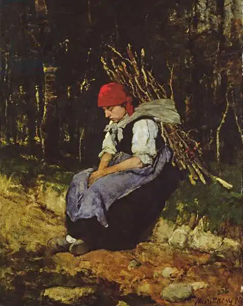 Munkácsy, Mihály de: The Faggot Gatherer
