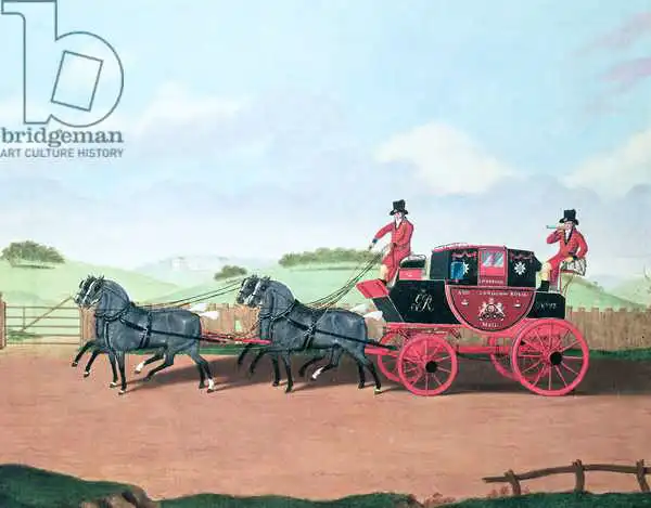 Pollard, James: The Liverpool and London Royal Mail Coach