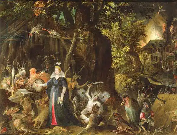 Coninxloo, Gillis van III: La tentation de St. Anthony