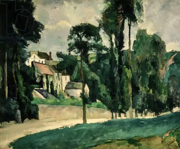 Cézanne, Paul: The Road at Pontoise