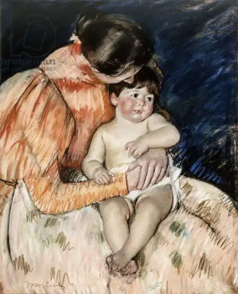 Cassatt, M. S.: Madre e figlio, 1890