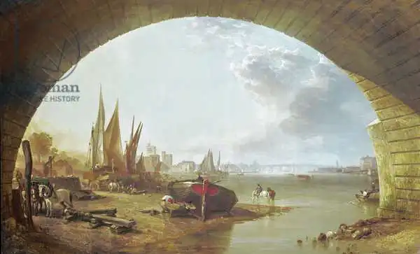 Stanfield, William: Old Vauxhall Bridge, London