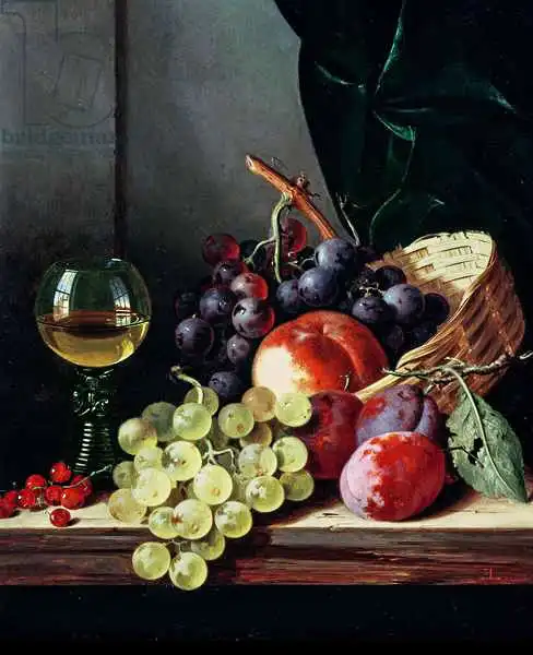 Ladell, Edward: Grapes and plums