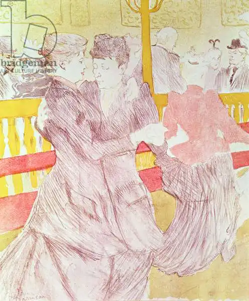 Toulouse-Lautrec, H.: Au Moulin Rouge: les deux valses