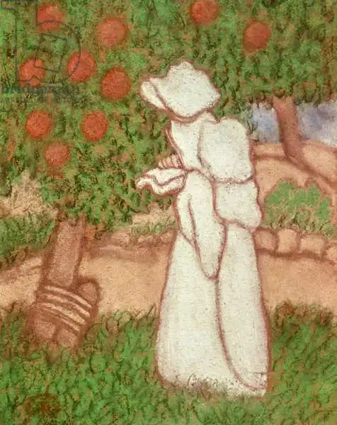 Rippl-Ronai, Jozsef: Woman in a White Dress