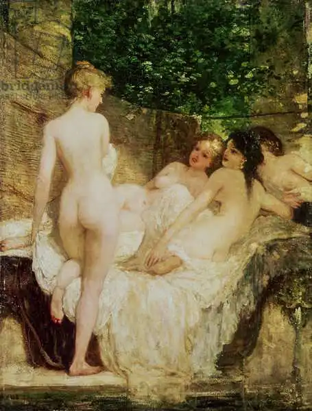 Lotz, Karoly: Après le bain
