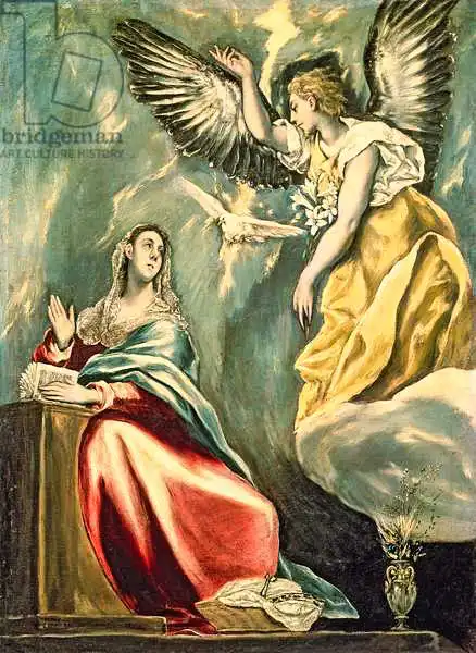 El Greco: La Anunciación, c.1595-1600