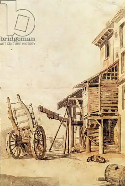 Scott, Samuel: East India Docks