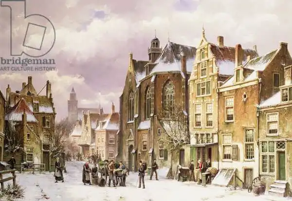 Koekkoek, Willem: Nieve en Ámsterdam