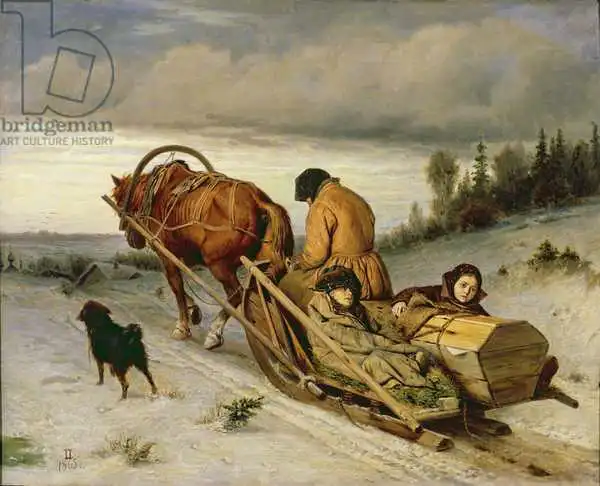 Perov, Vasili Grigorevich: Seeing off the Dead