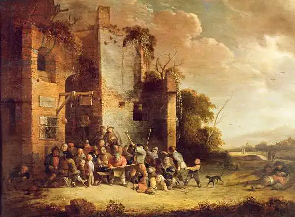 Bloot, Peter de: Dutch Boers quarrelling