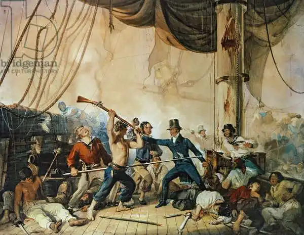 Unknown: La mêlée à bord du chesapeake