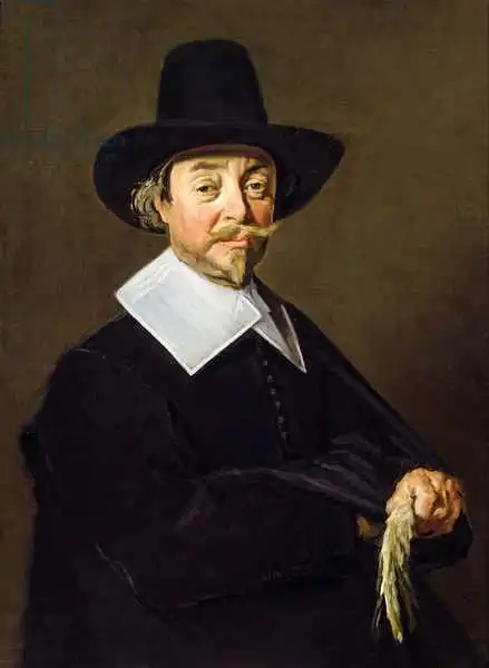 Hals, Frans: Portrait of a man, c.1643-45