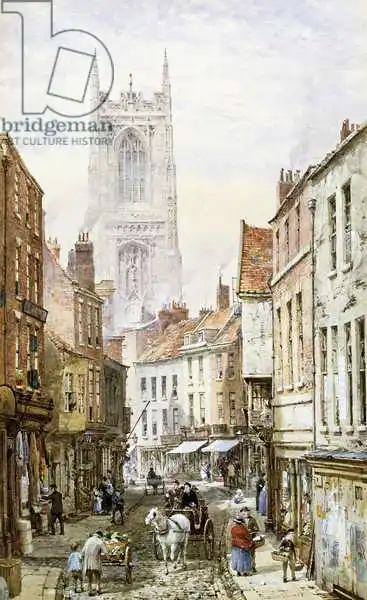 Rayner, Louise Ingram: A View of Irongate, Derby