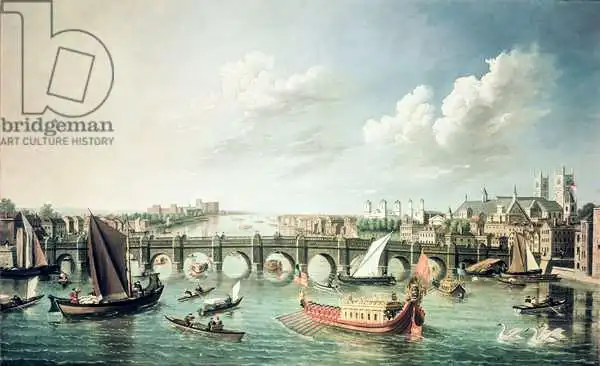 James, William: Die Themse unterhalb der Westminster Bridge