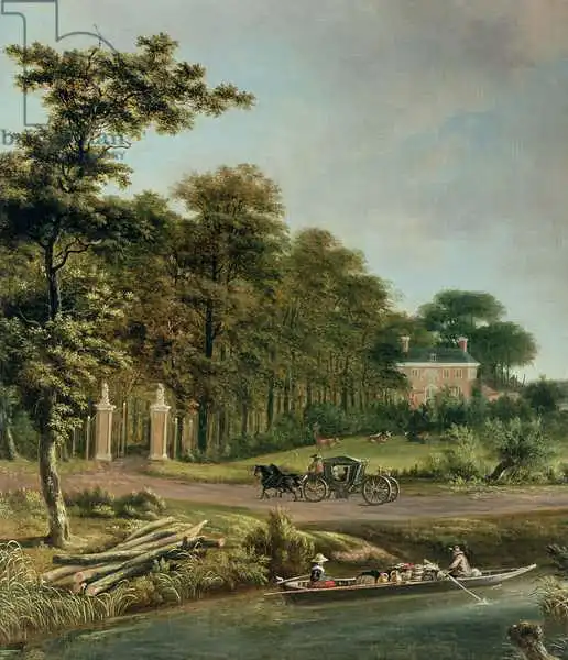 Hackaert, J: A Country House