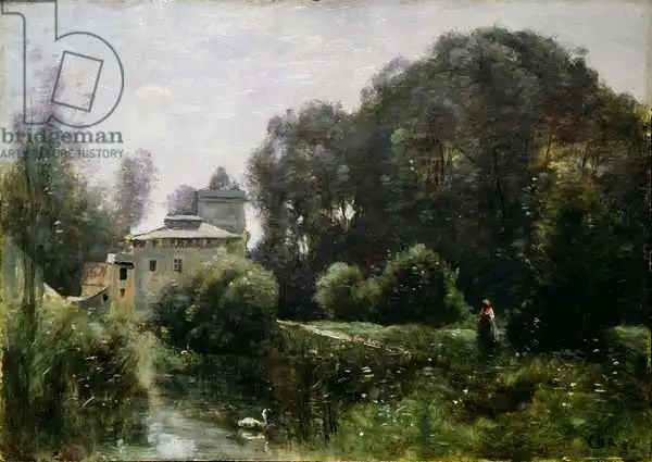 Corot, J. B. Camille: Souvenir of the Villa Borghese