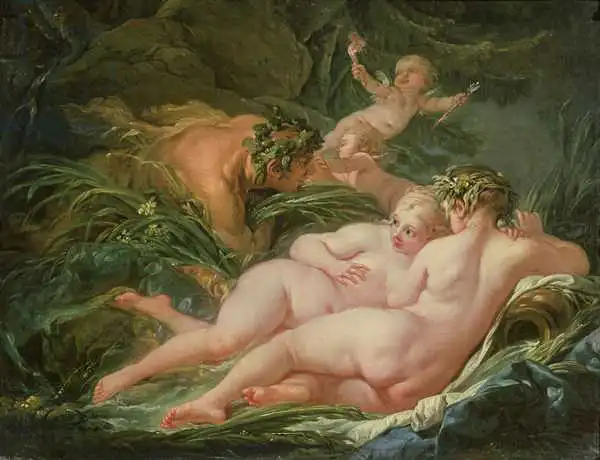 Boucher, Francois: Pan and Syrinx