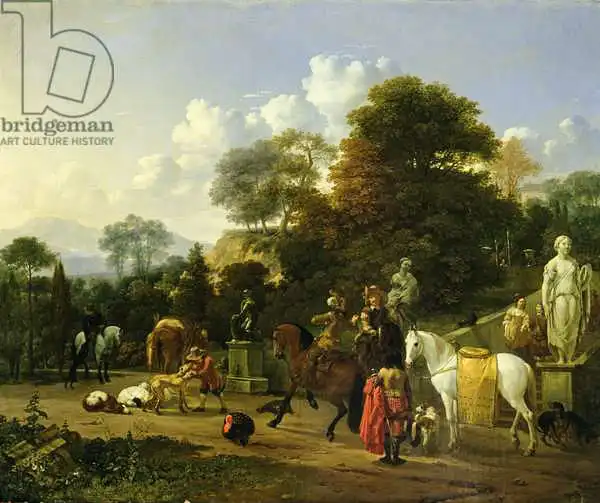 Dujardin, Karel: After the Hunt