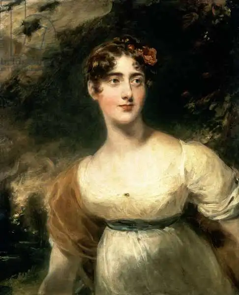 Lawrence, Thomas: Portrait of Lady Emily Harriet Wellesley-Pole, later Lady Raglan