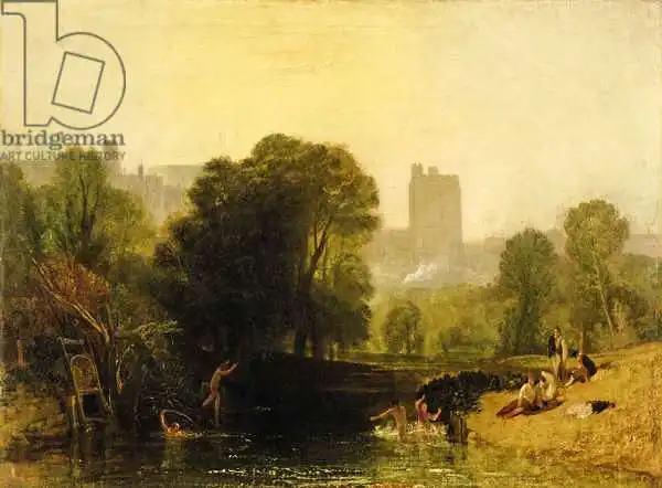 Turner, William: Près de la serrure de la Tamise, Windsor