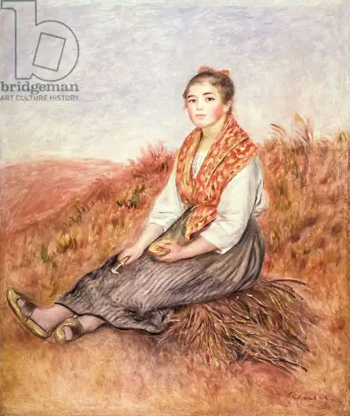 Renoir, Auguste: Woman with a bundle of firewood