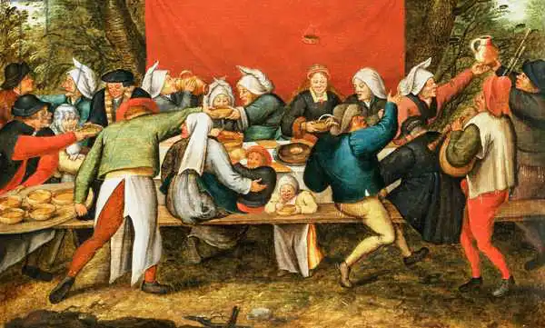 Brueghel, Pieter, the younger: A Wedding Feast